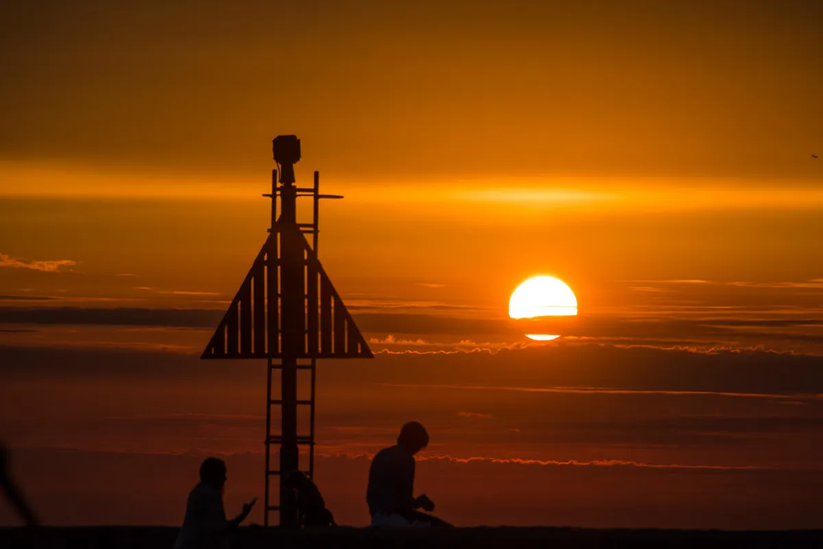 Best Time for Sunset Watching at Ampenan Beach